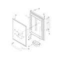 Maytag MBB1953WEW0 refrigerator door parts diagram