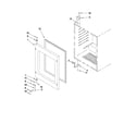 KitchenAid KBCO24LSBX01 door parts diagram