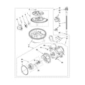 KitchenAid KUDS40FVBT2 pump and motor parts diagram