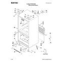 Maytag MFD2562VEM2 cabinet parts diagram