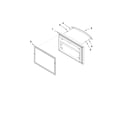 Maytag MFD2562VEM2 freezer door parts diagram