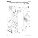 Maytag MFF2558VEB1 cabinet parts diagram
