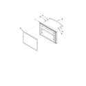 Maytag MFF2558VEB1 freezer door parts diagram