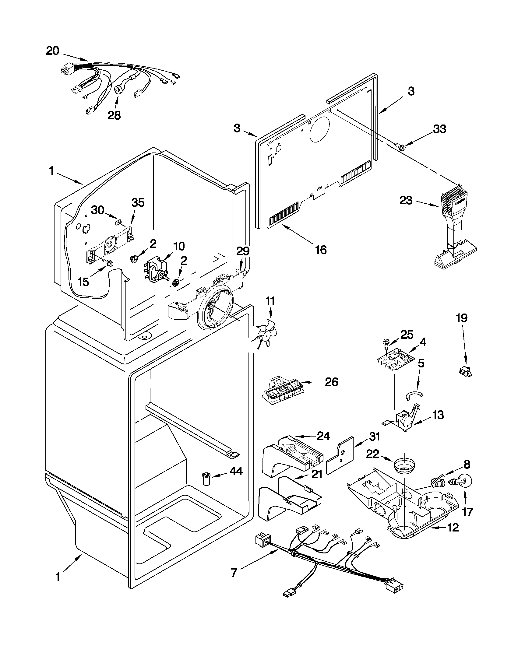 Maytag M0RXEMMWM00 liner parts diagram