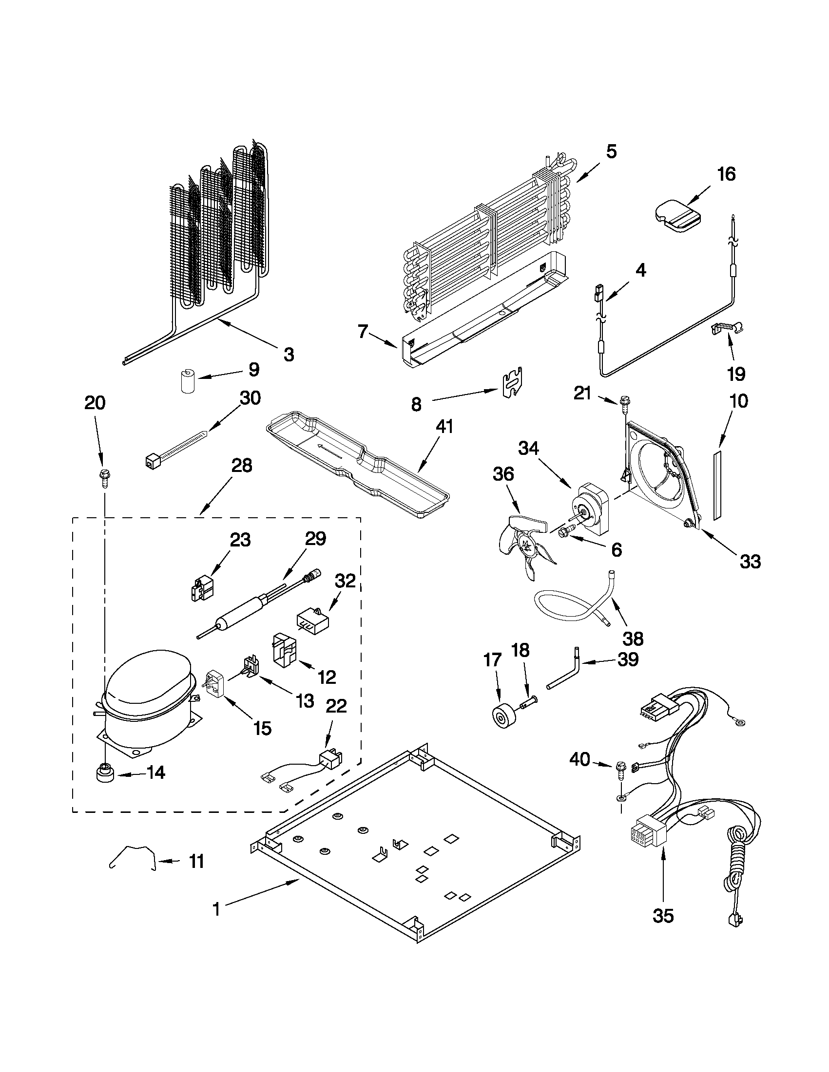 Maytag M0RXEMMWM00 unit parts diagram