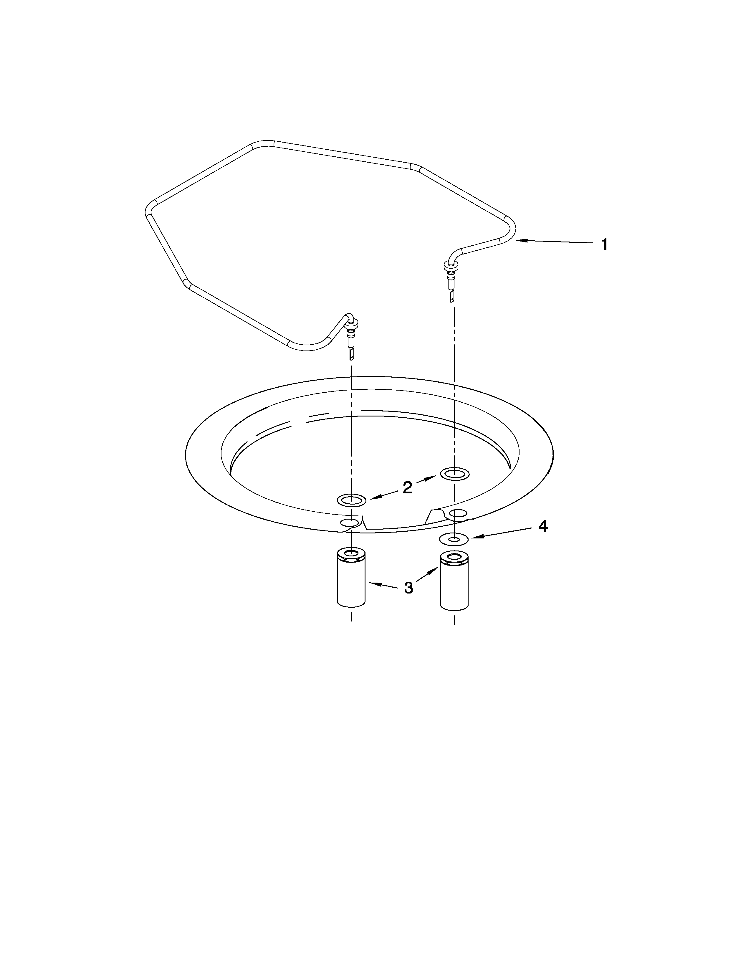 KitchenAid KUDT03FTWH1 heater parts diagram