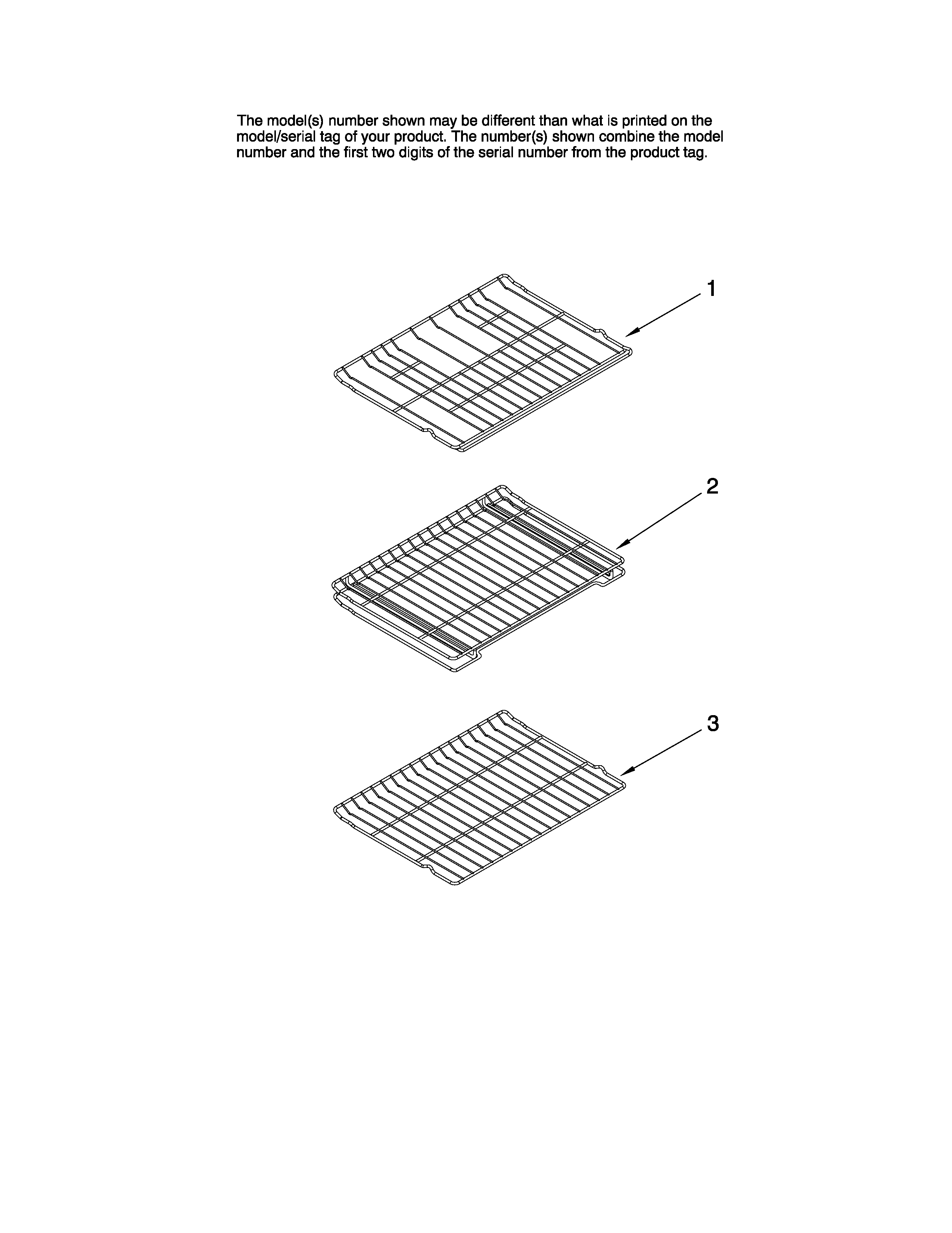 Jenn-Air JGR8890ADP21 rack parts diagram