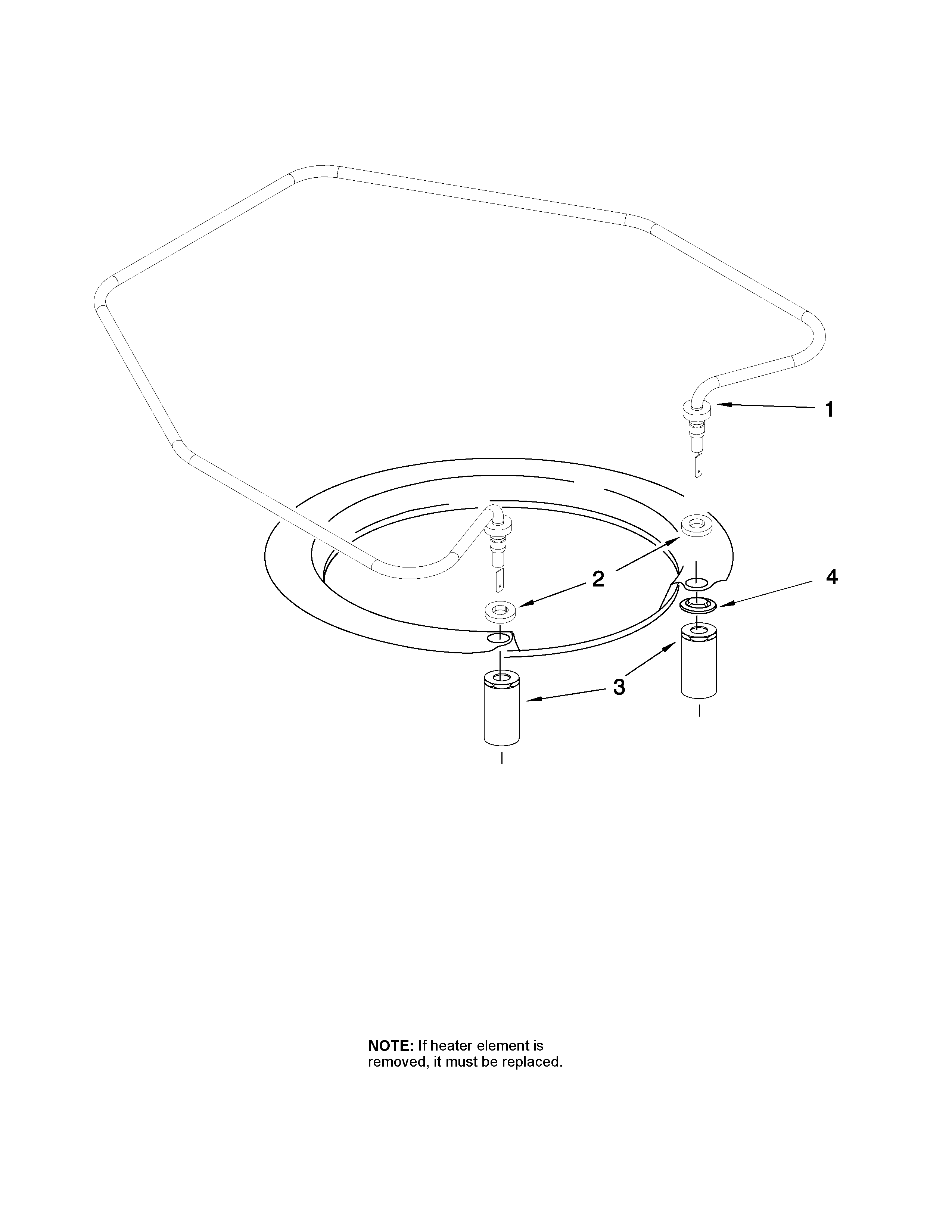 Maytag MDBH979AWS2 heater parts diagram