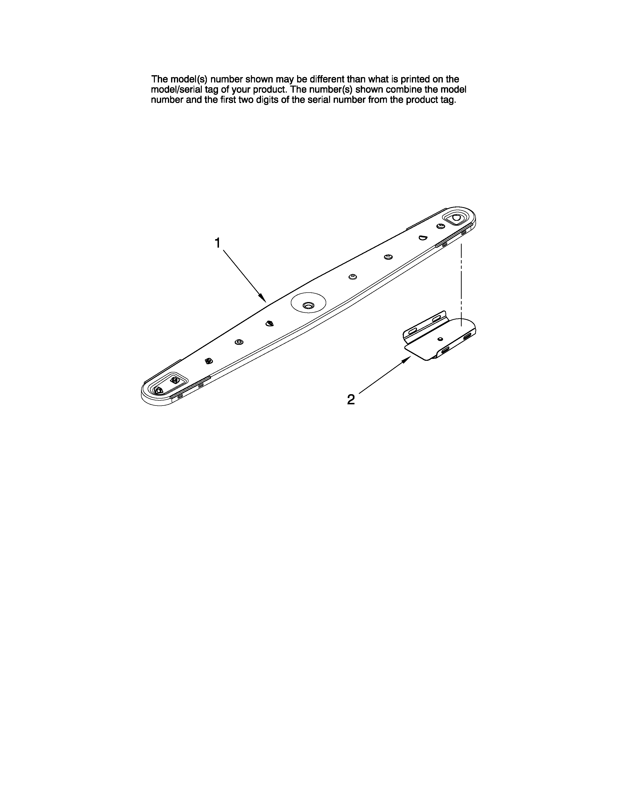 Magic Chef CDB1500AWB3 lower washarm parts diagram