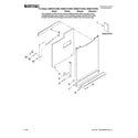 Maytag MDB6701AWB3 door and panel parts diagram