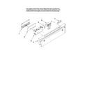 Maytag MDB6759AWB3 control panel parts diagram