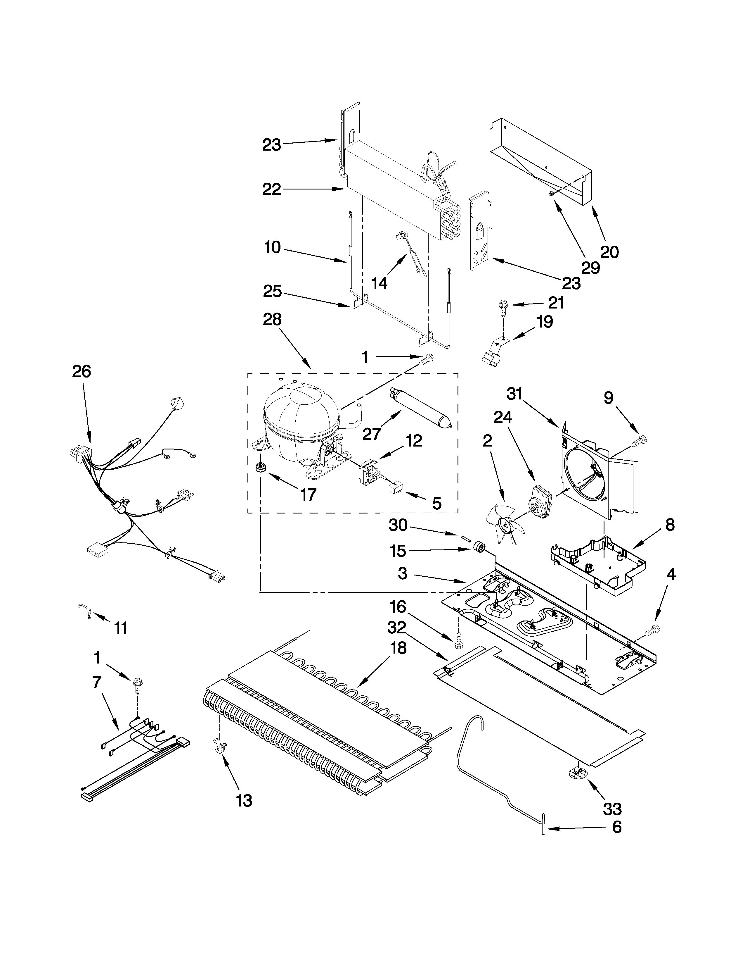 Maytag G32526PEKB3 unit parts diagram
