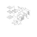 Jenn-Air JJW3430WR00 internal oven parts diagram
