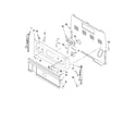 Maytag MER7765WS1 control panel parts diagram