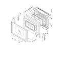 Maytag MER7765WS1 door parts diagram
