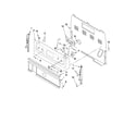 Maytag YMER7765WS1 control panel parts diagram