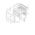 Maytag YMER7765WS1 door parts diagram