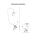 Maytag MDBH955AWB2 fill and overfill parts diagram