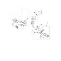Whirlpool WFW9470WR00 pump and motor parts diagram