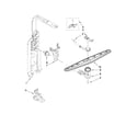 Maytag MDB7809AWW1 upper wash and rinse parts diagram