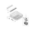 Maytag MDB7809AWW1 lower rack parts diagram