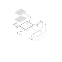 Jenn-Air JES8750CAS00 drawer and rack parts diagram