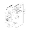 Whirlpool ED5FHAXVQ03 icemaker parts diagram