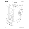 Maytag MBF1958WES2 cabinet parts diagram