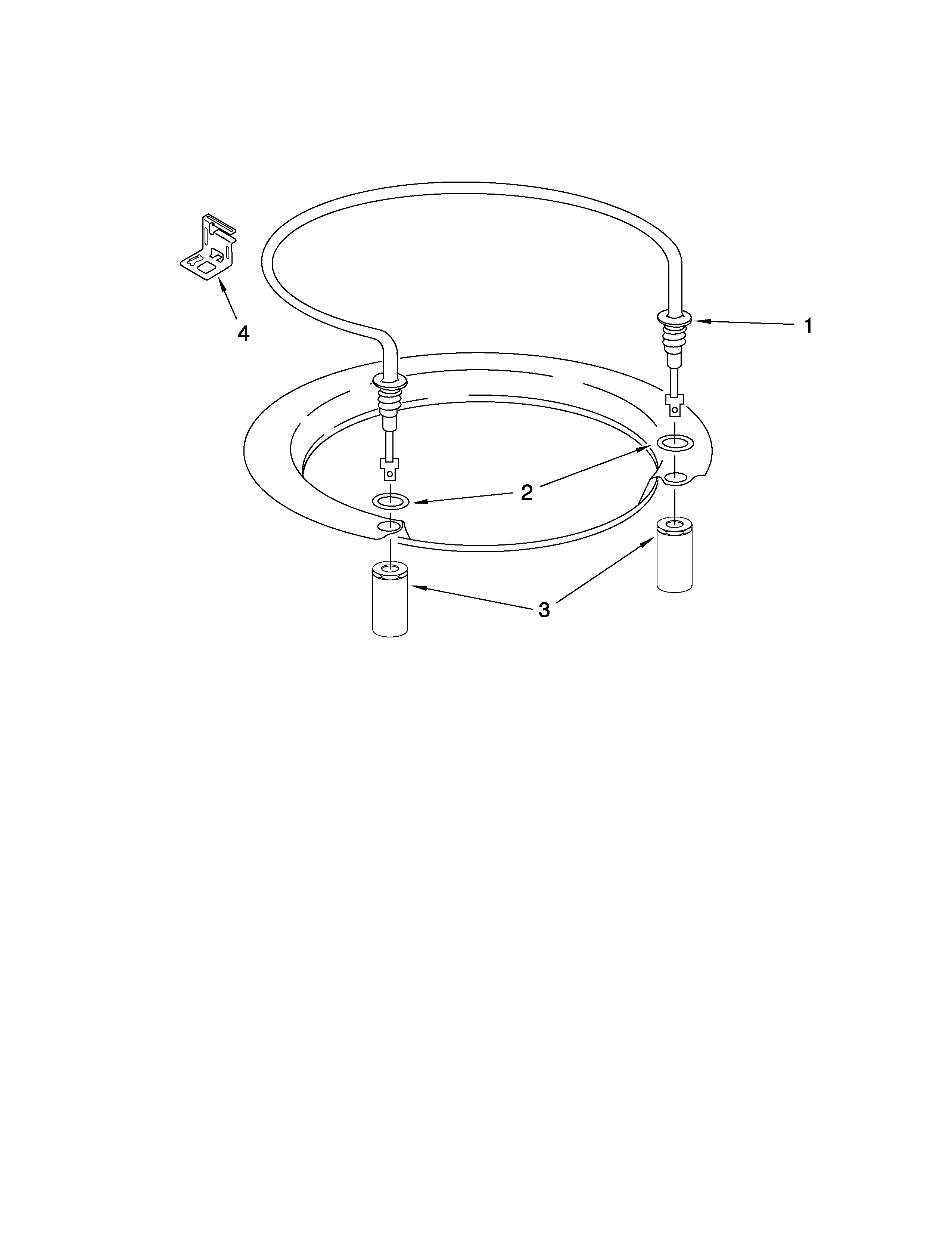 Whirlpool GU2475XTVY1 heater parts diagram