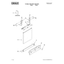Crosley CUD6710XQ0 door and panel parts diagram