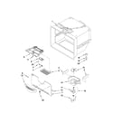 Amana GB2526REKS3 freezer liner parts diagram