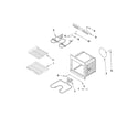 Jenn-Air JJW8527DDS27 internal oven parts diagram