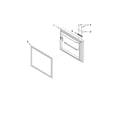 Whirlpool EB9FVBXWB01 freezer door parts diagram