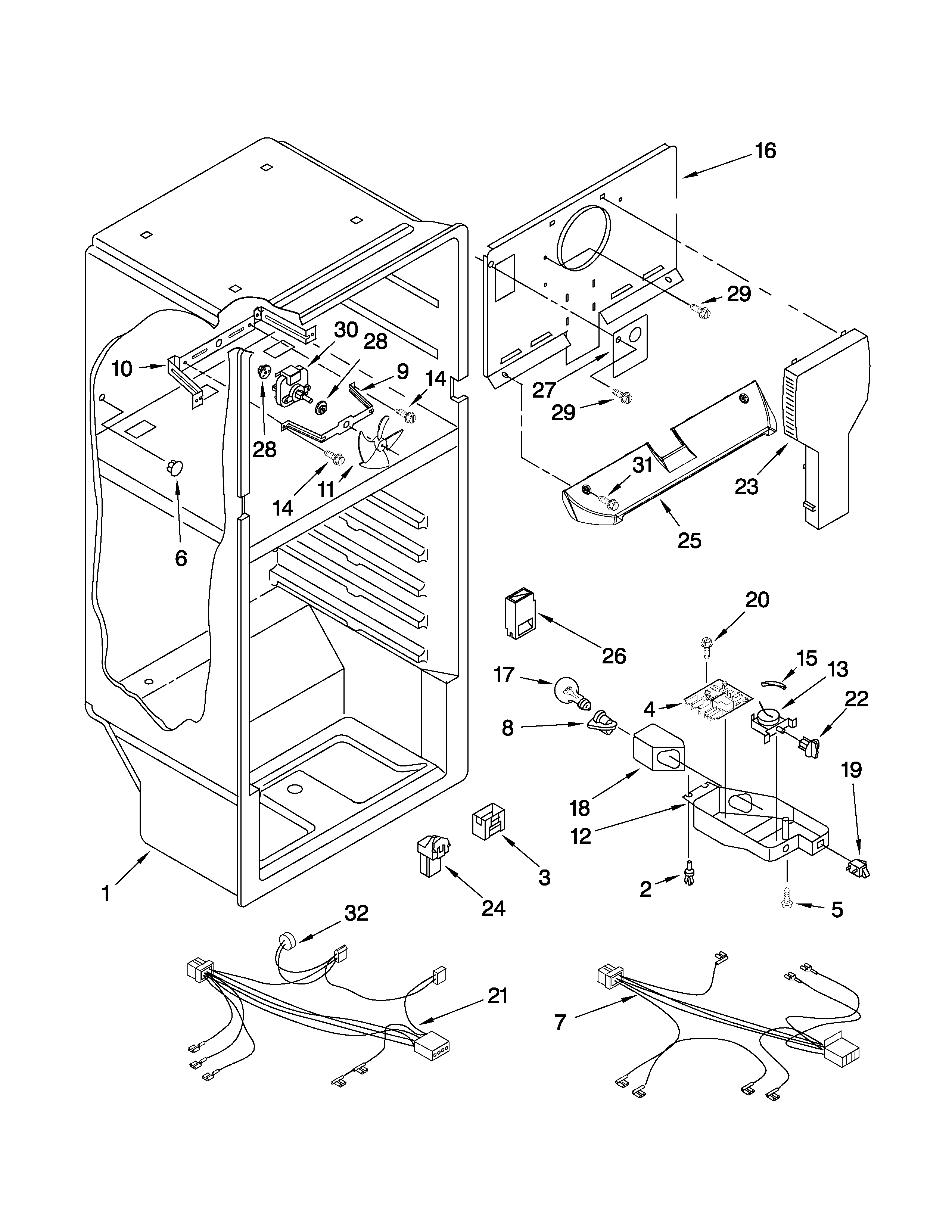 Ikea IT8WSKXWW01 liner parts diagram