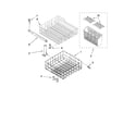 Whirlpool DU810SWPT4 dishrack parts diagram