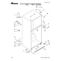 Amana A2RXNMFWW02 cabinet parts diagram