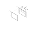 Whirlpool GX5FHDXVQ02 freezer door parts diagram