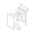 Whirlpool G2IXEFMWS02 refrigerator door parts diagram