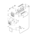 Whirlpool G2IXEFMWS02 icemaker parts diagram
