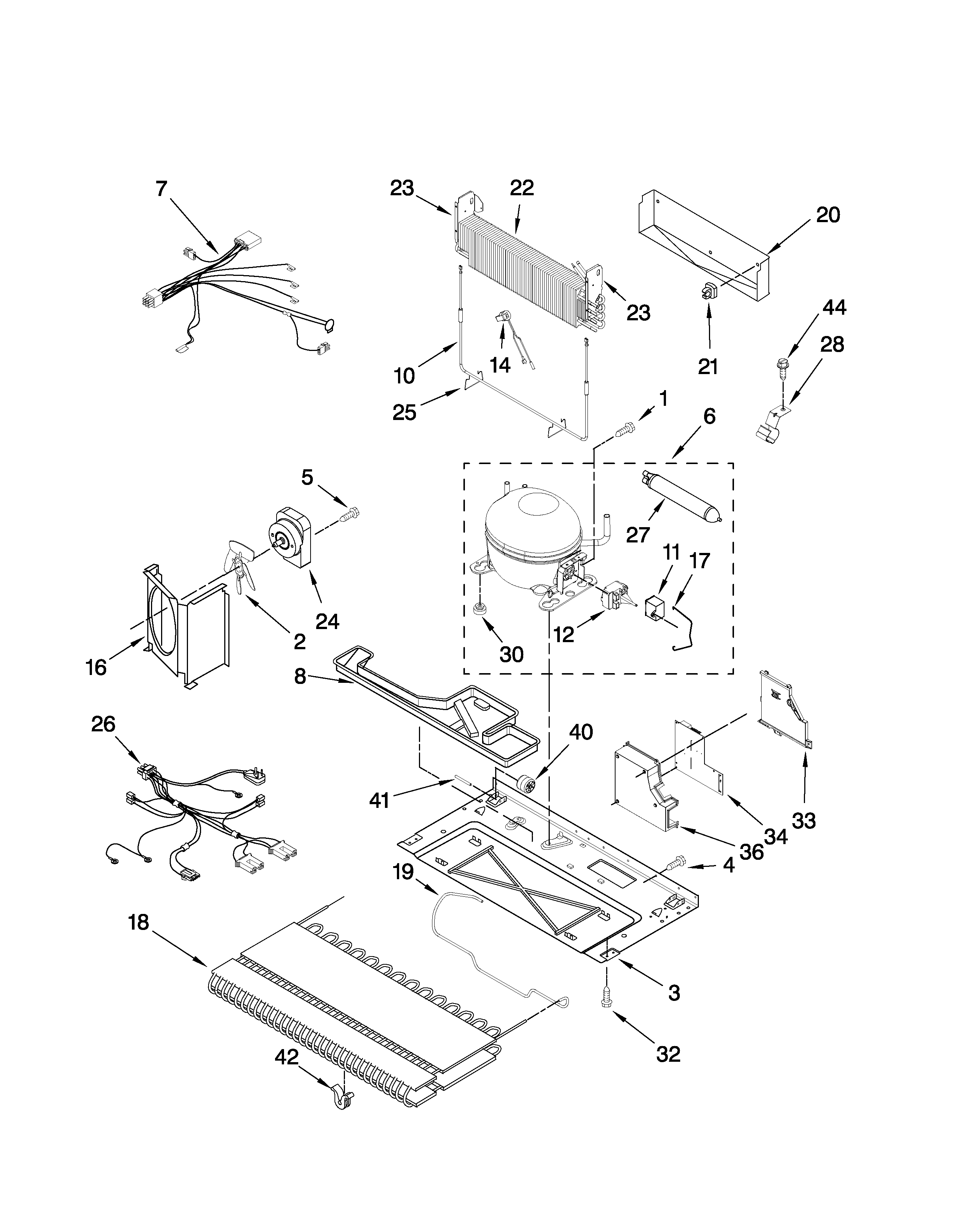 Maytag MFD2562VEB3 unit parts diagram