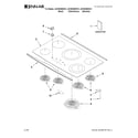 Jenn-Air JEC9530BDR12 cooktop parts diagram