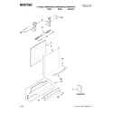 Maytag MDB8859AWS2 door and panel parts diagram