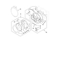 Whirlpool WGD9450WL2 door parts diagram