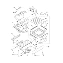 KitchenAid KUIC15NLTS3 evaporator ice cutter grid and water parts diagram