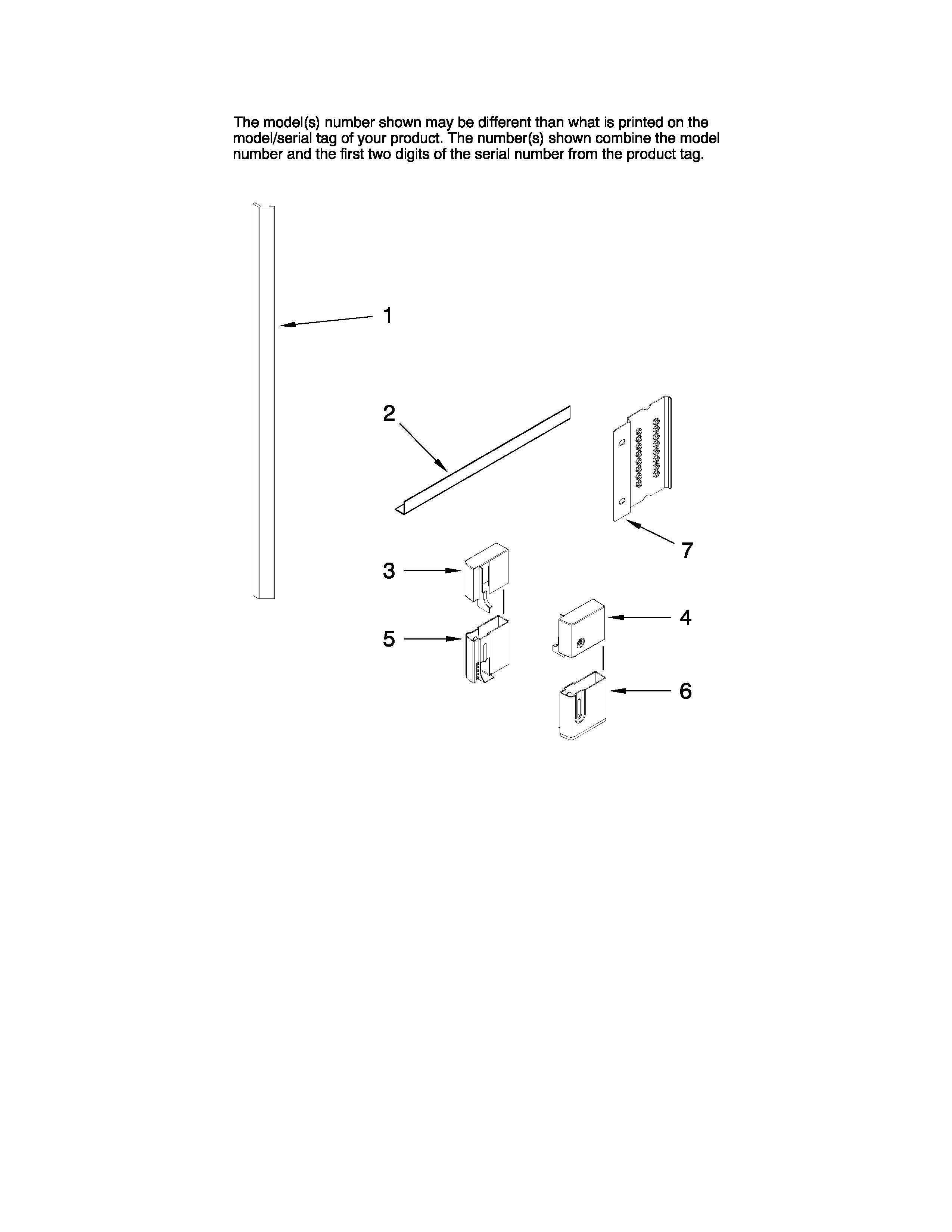 KitchenAid KUDD03STBL2 accessory parts diagram