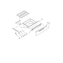 Maytag YMER8875WS0 drawer and rack parts diagram
