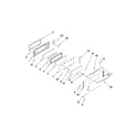Maytag MGR6775BDQ18 upper door parts diagram