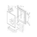 Amana AB2225PEKW4 refrigerator door parts diagram