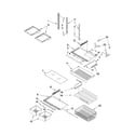 Amana AB2225PEKW4 shelf parts diagram