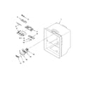Amana AB2526PEKW4 refrigerator liner parts diagram